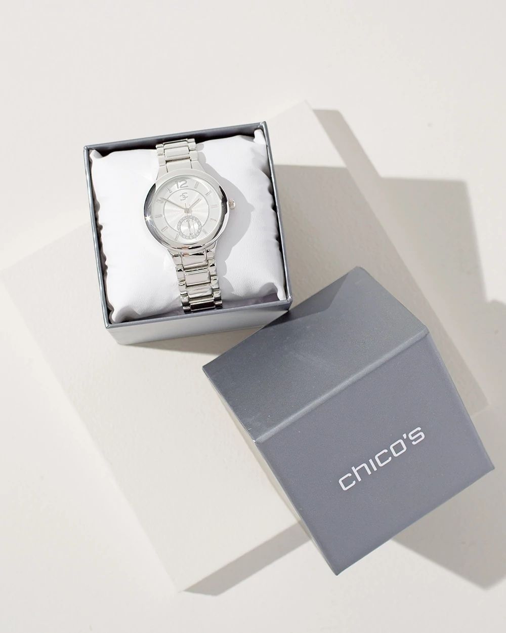 Silver Tone Fashion Watch