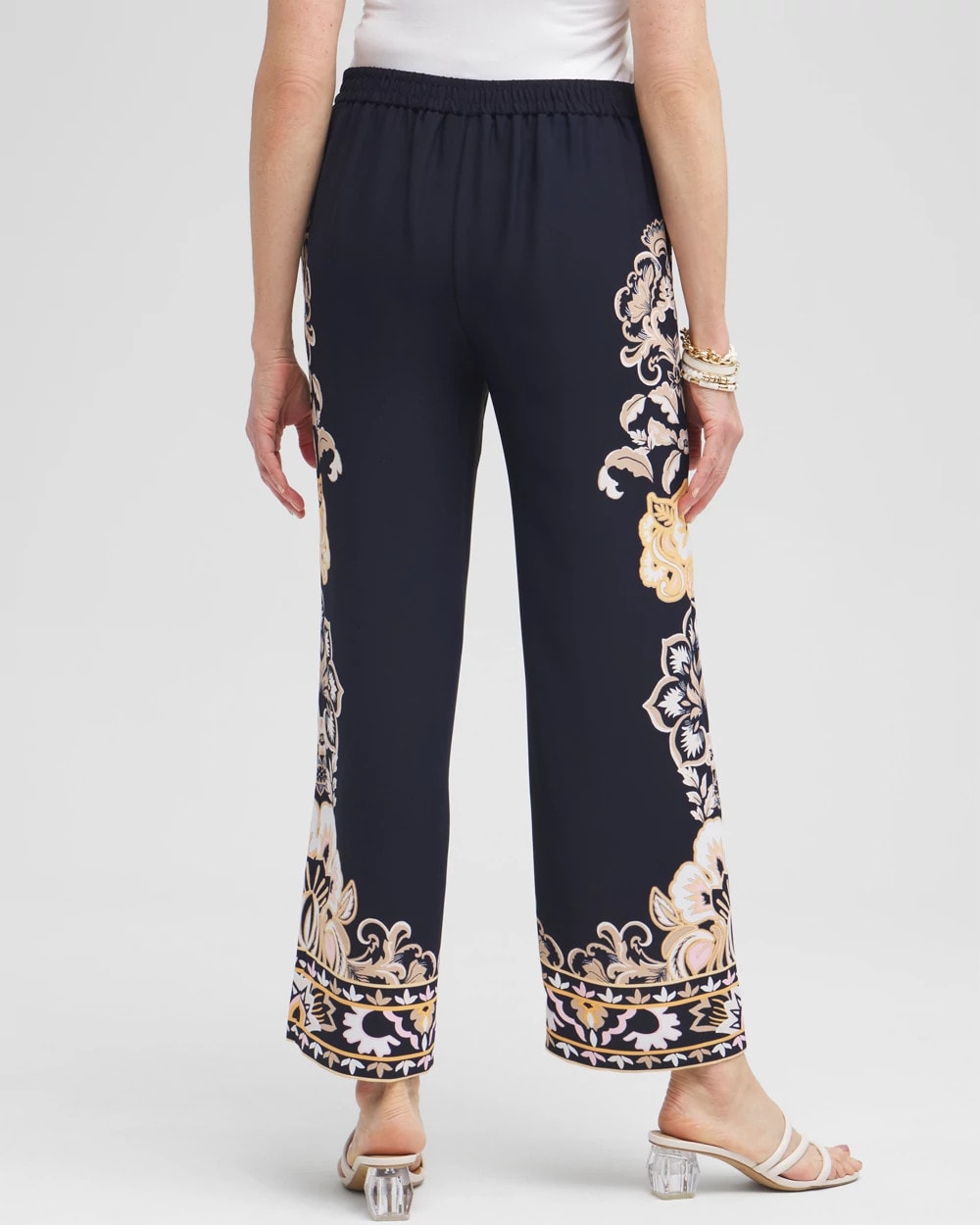 Floral Wide Leg Soft Pants