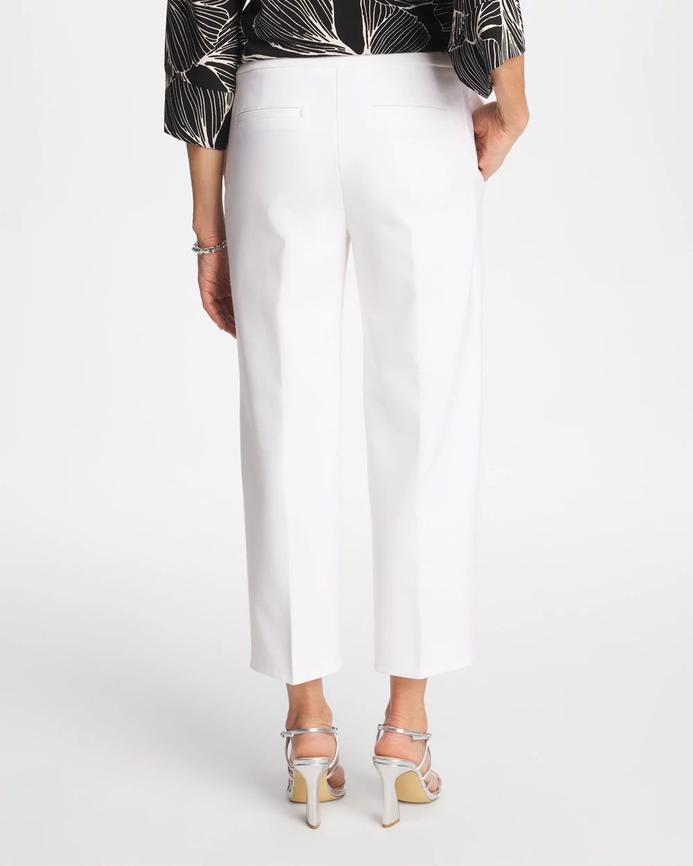 Juliet Bi-Stretch Slim Ankle Pants click to view larger image.