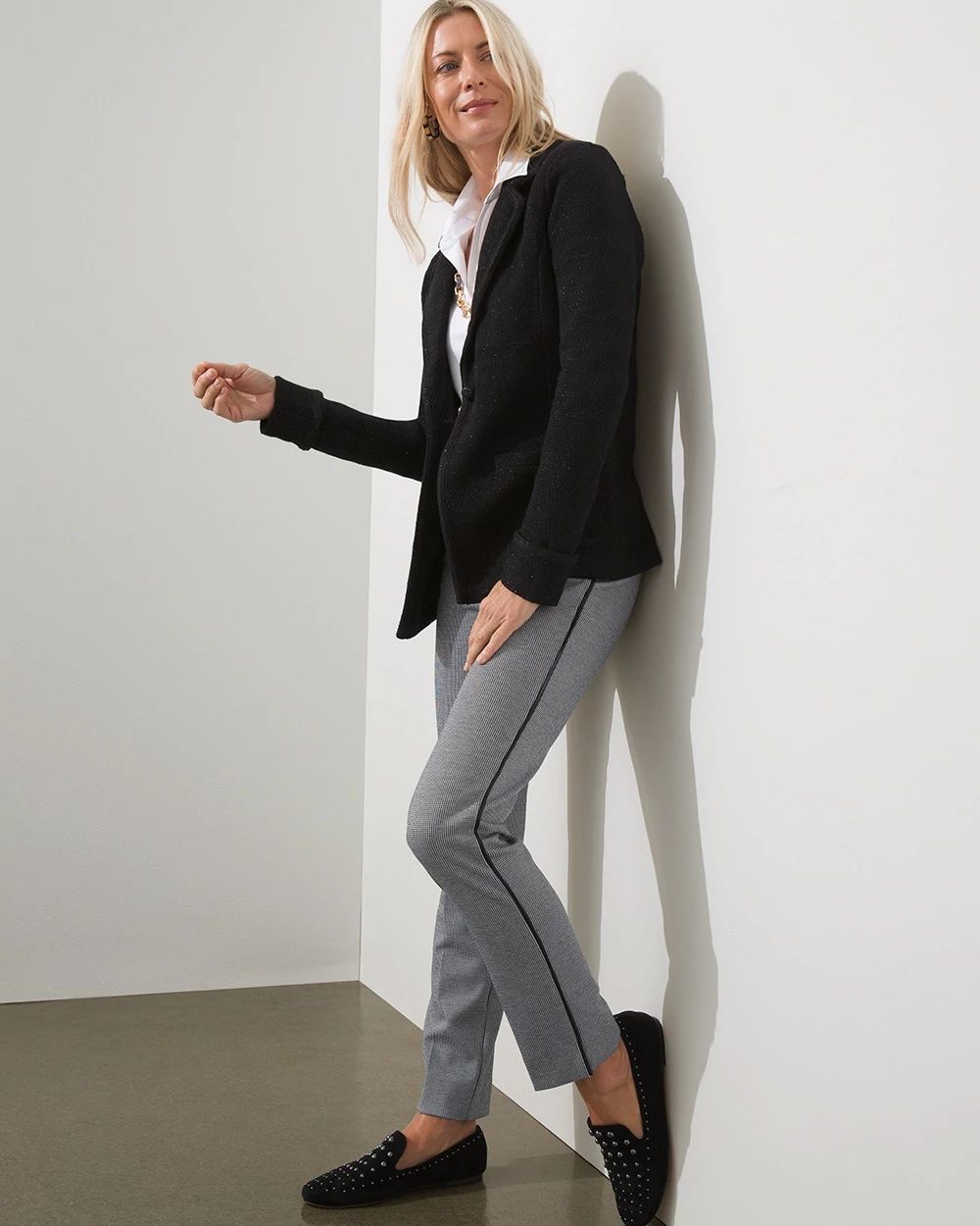 Sparkle Cardigan Blazer