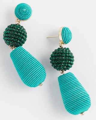 No Droop® Thread Wrapped Earrings click to view larger image.