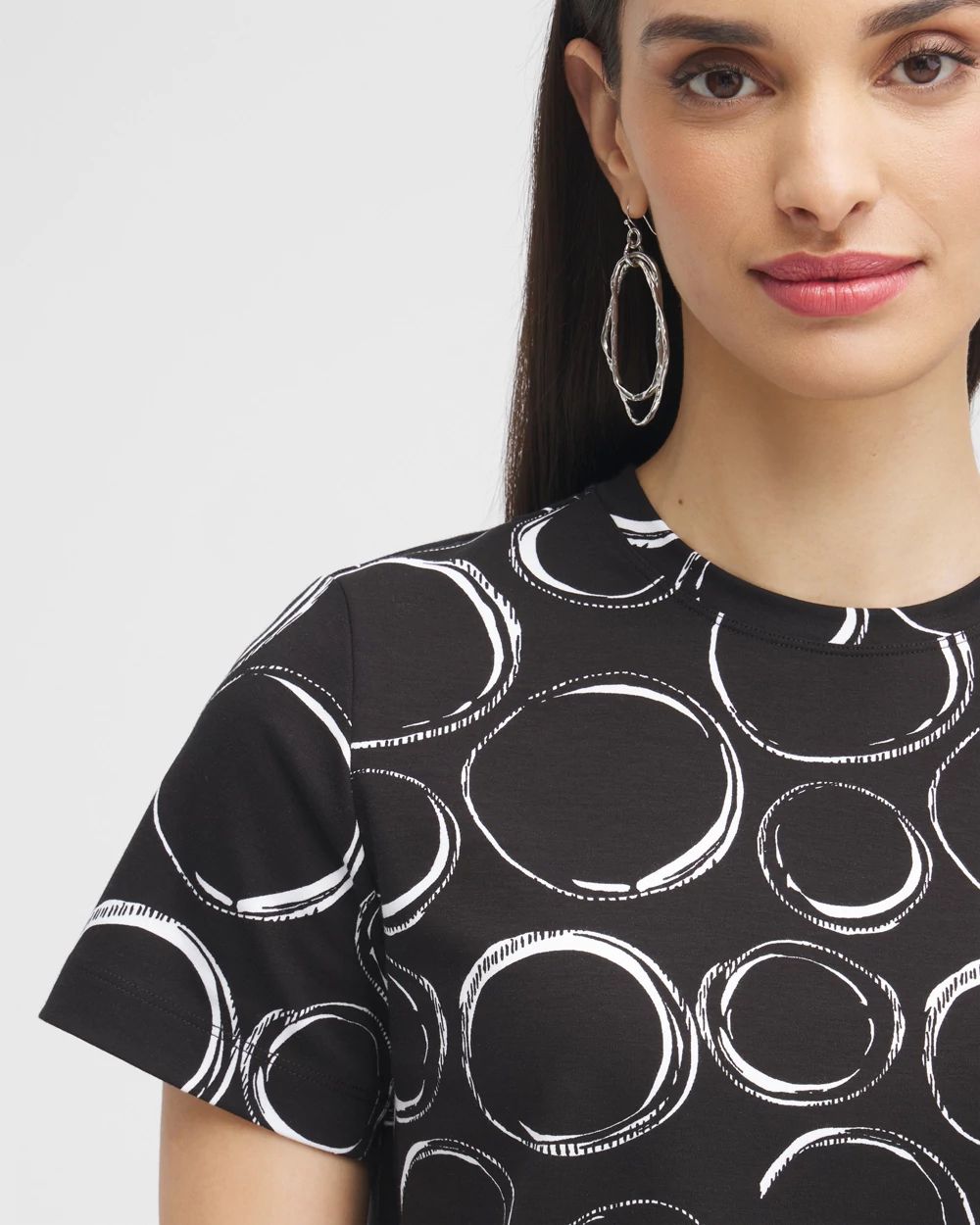 Black Label™ Bubbles Cotton Stretch Tee