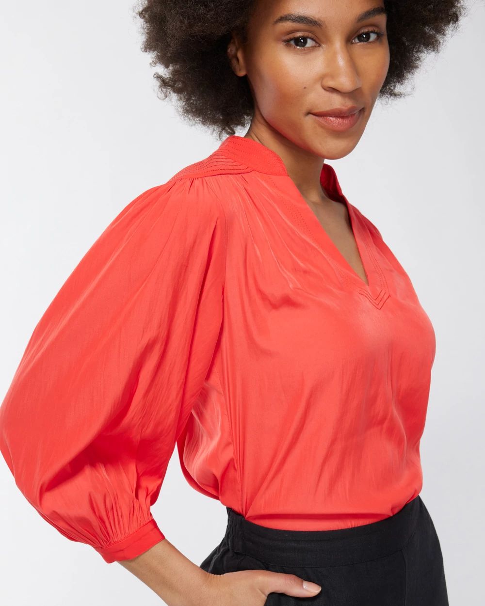 Shirred Blouse