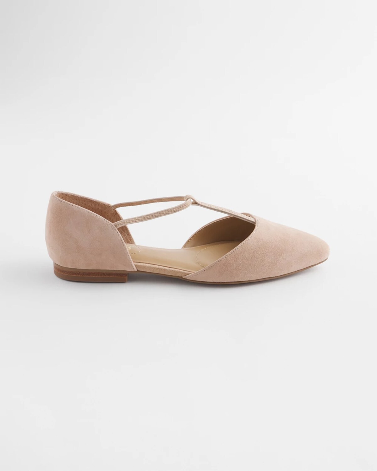 Chico's Glory Pointed Toe Flats In Neutral In Brown
