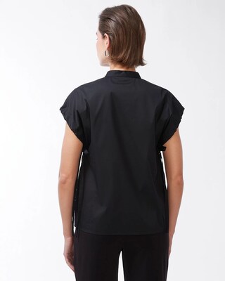 Black Label Poplin Blouse