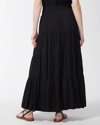 Tiered Maxi Skirt
