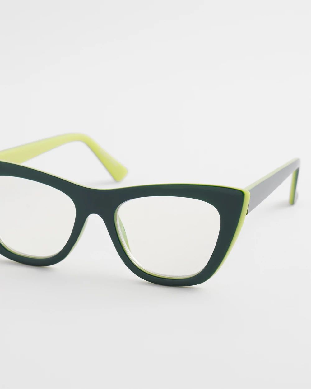 Jasper Colorblock Cateye Readers