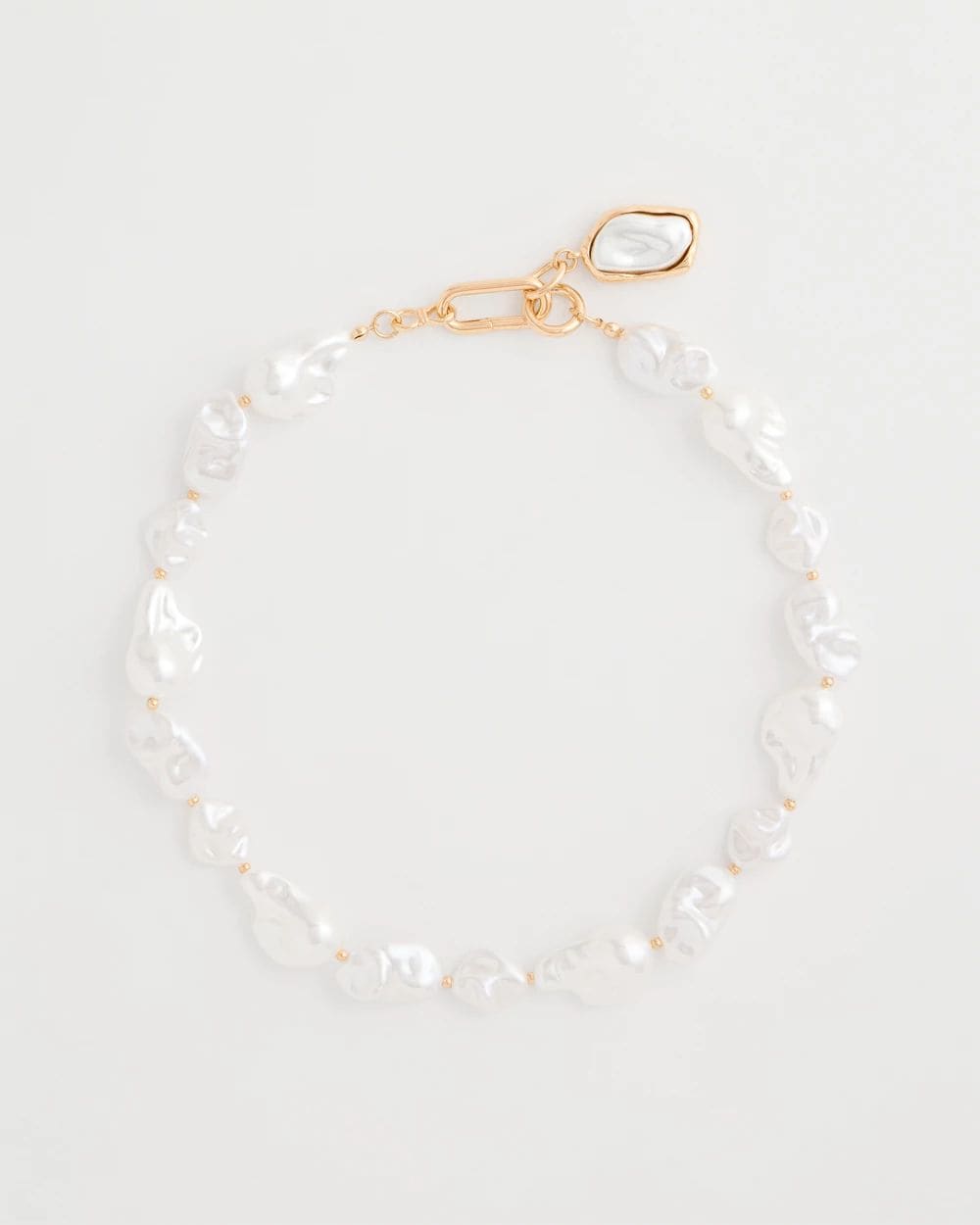 Siren Faux Pearl Y-Necklace