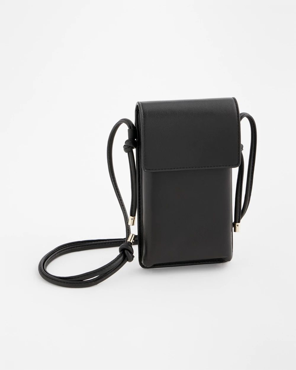 Leather Cross Body Phone Holder Bag