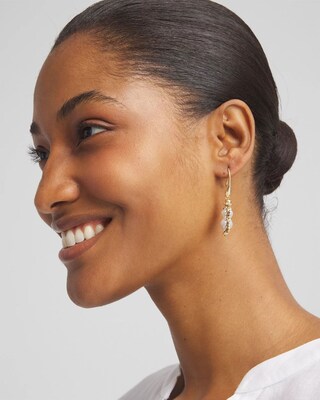 No Droop® Freshwater Pearl Earrings click to view larger image.