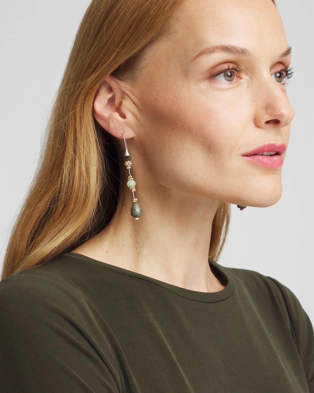 No Droop™ Natural Stone Earrings