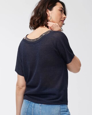 Caviar Bead Pullover Sweater