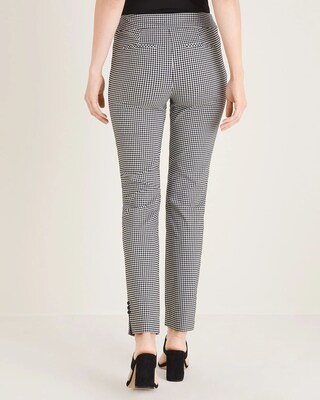 So Slimming Brigitte Gingham Ankle Pants