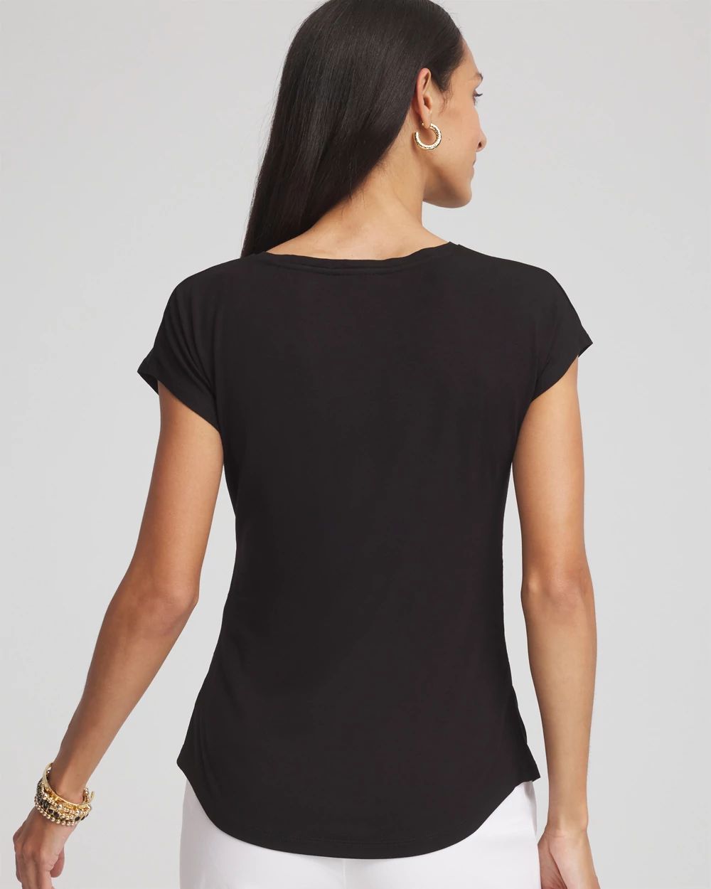 Cap Sleeve Dolman Tee