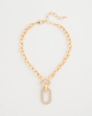 Daily Diamonds Collection Square Pendant Necklace