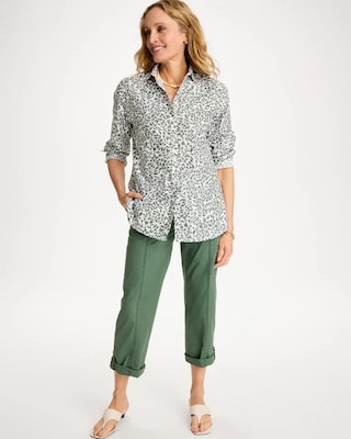 Printed No Iron Stretch Shirt click to view larger image.