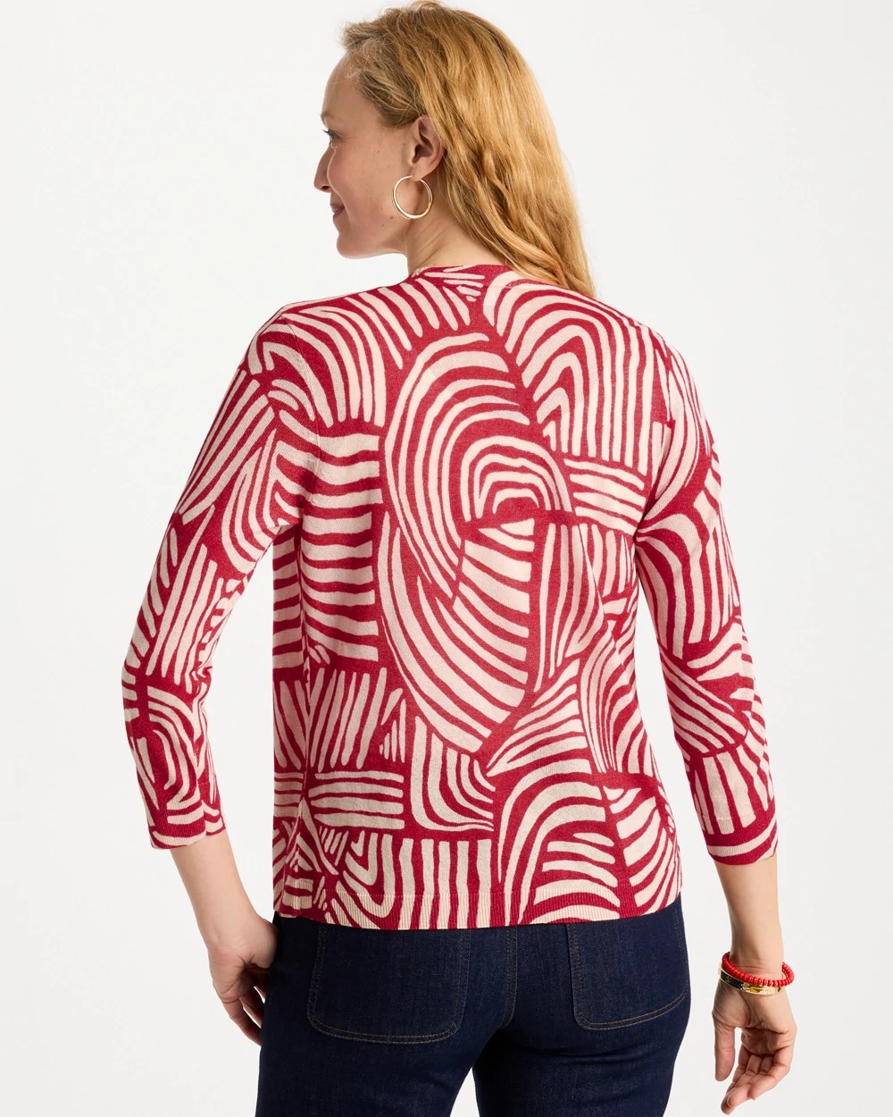 Geo Summer Romance Cardigan