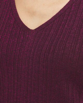 Shimmer Ribbed Sweater Tank click to view larger image.