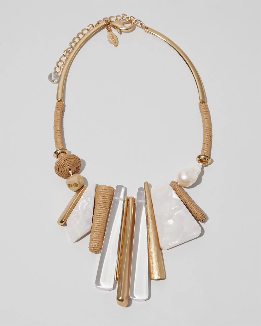 Neutral Bib Necklace