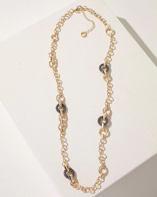 Chain Link Single-Strand Necklace