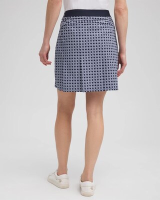 ® UPF Cane Back Pleat Skort