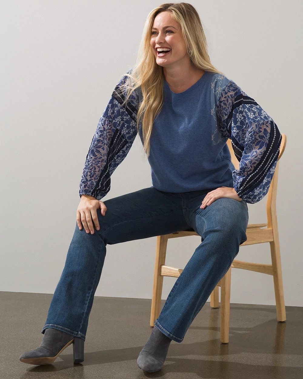 DefineMe Denim Curvy Flare Jeans