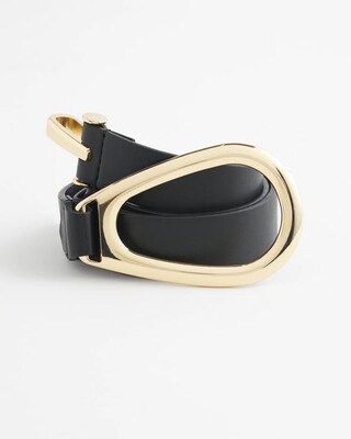 Interlock Buckle Slouch Belt
