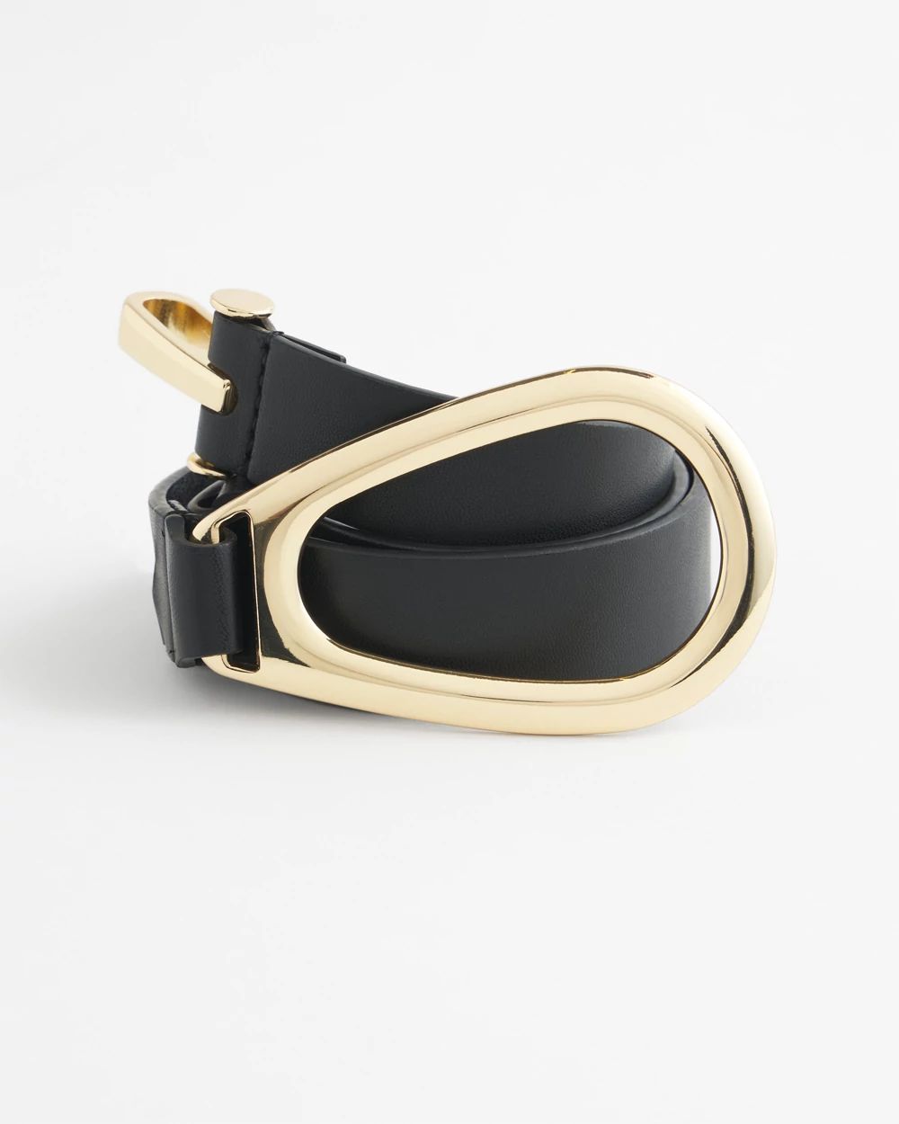 Interlock Buckle Slouch Belt