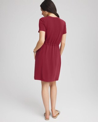 Zenergy® Scuba Bungee-Waist Dress click to view larger image.