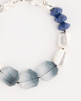 Geo Short Collar Necklace click to view larger image.