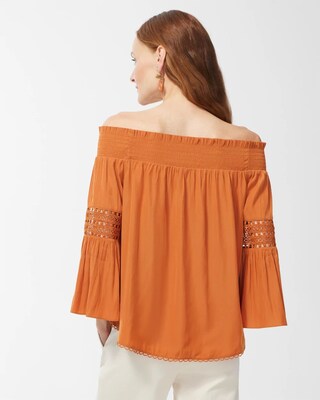 Off-Shoulder Blouse