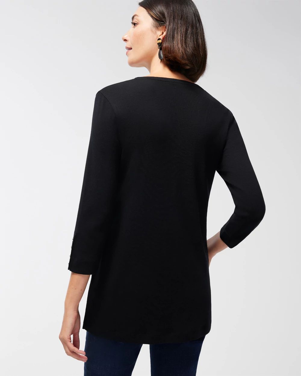 Pima Everyday Button Tunic