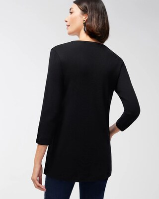 Pima Everyday Button Tunic