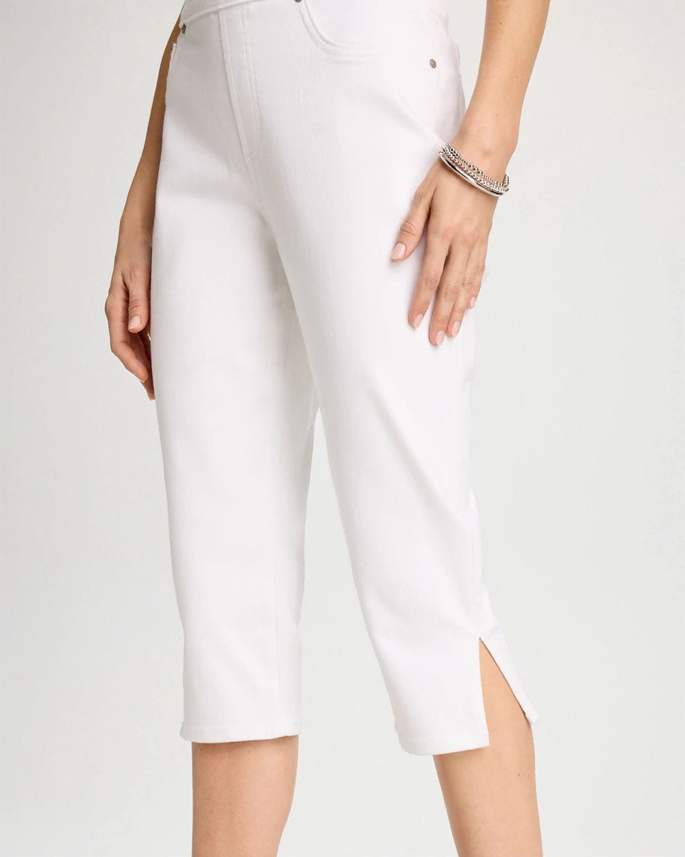 Pull-On Capri Jeans click to view larger image.