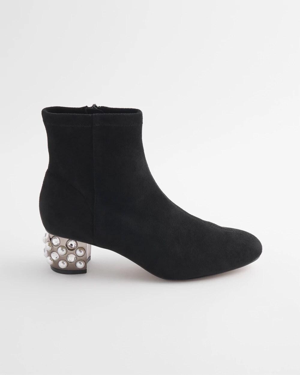 Danika Embellished Vegan Suede Boots