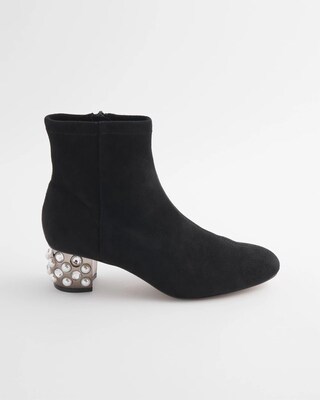 Danika Embellished Vegan Suede Boots