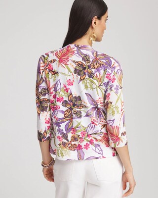 Summer Romance Tropical Cardigan click to view larger image.