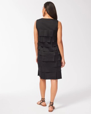 Poplin Multi-Tier Shift Dress