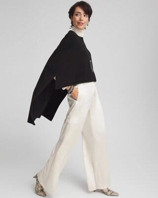 High-Low Sweater Poncho