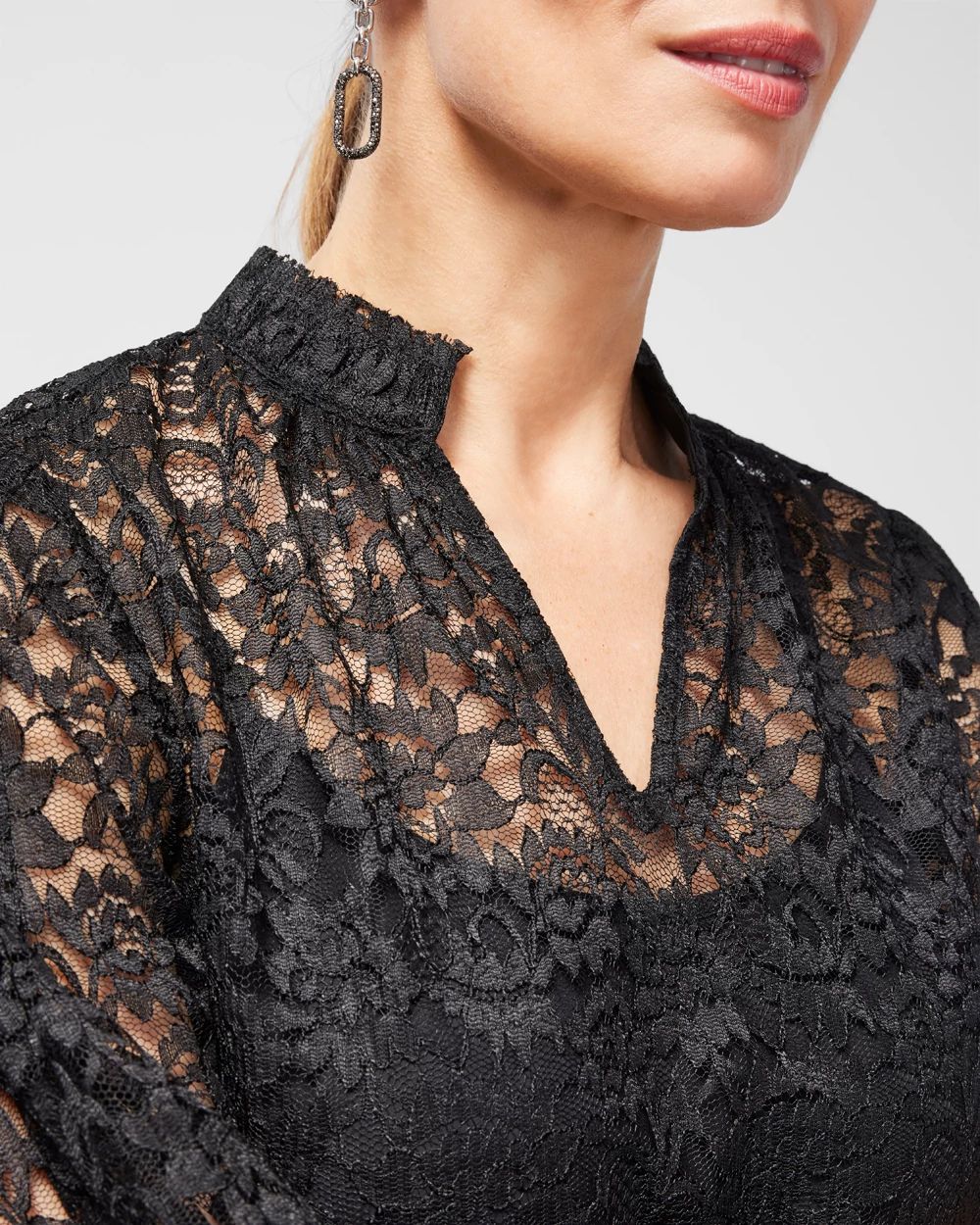 Floral Lace Shirt