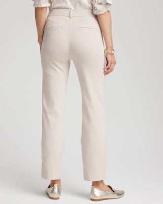 Petite Bi-Stretch Straight Ankle Pants click to view larger image.