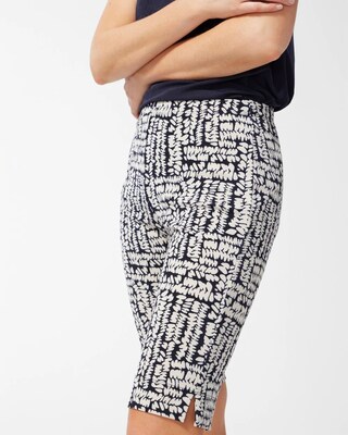 Travelers Pebble Print Bermuda Shorts