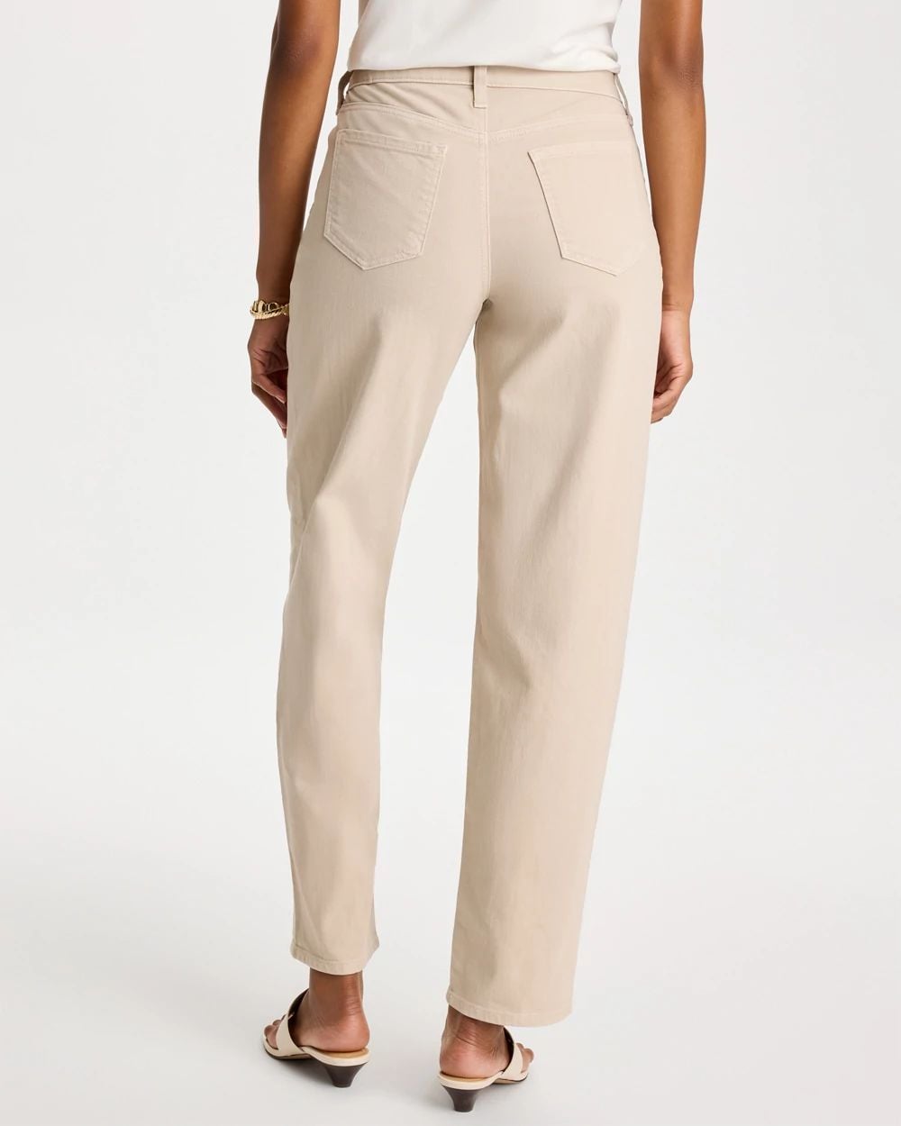 Boyfriend Relaxed Crop Jeans click to view larger image.