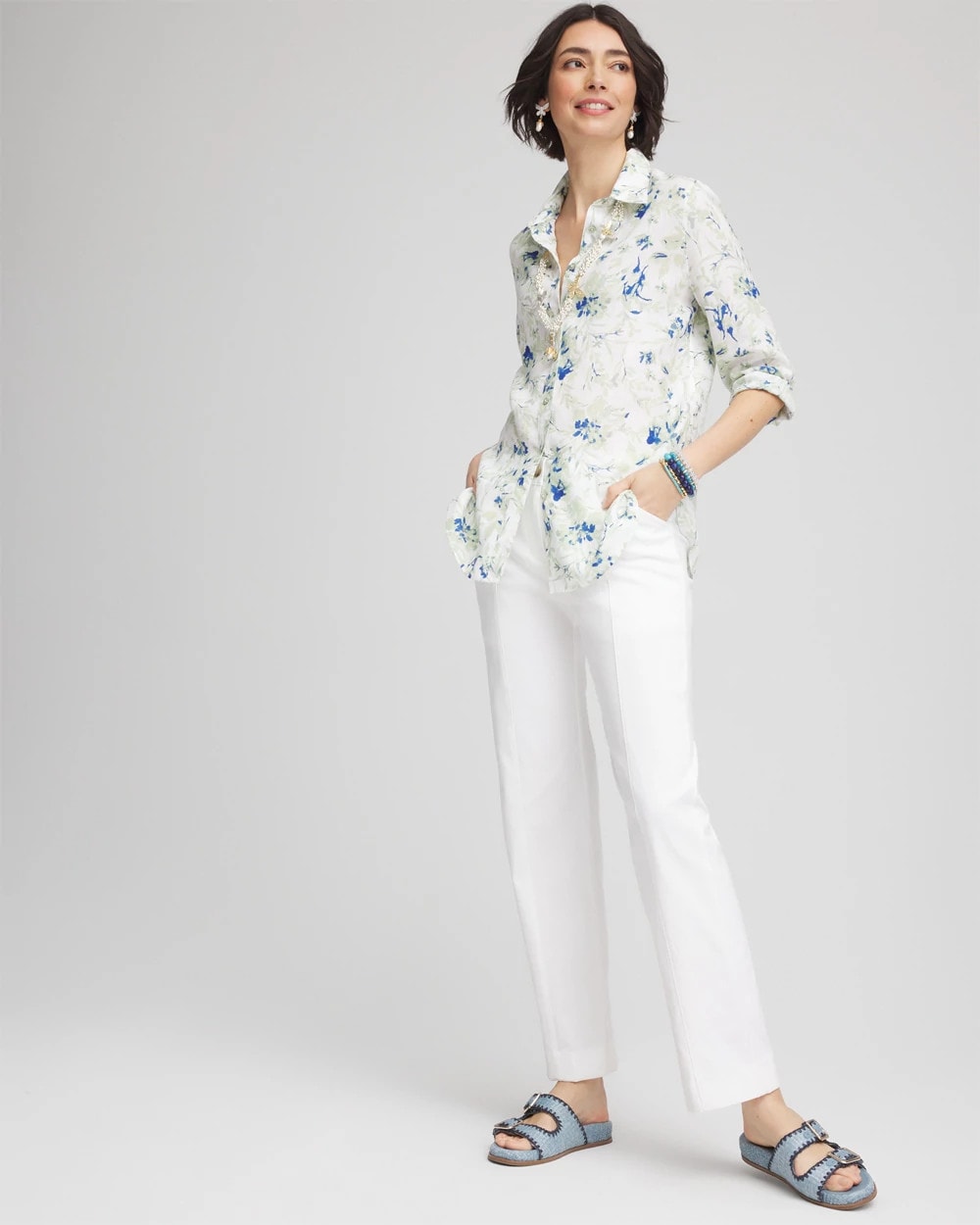 Emme Straight Ankle Pants
