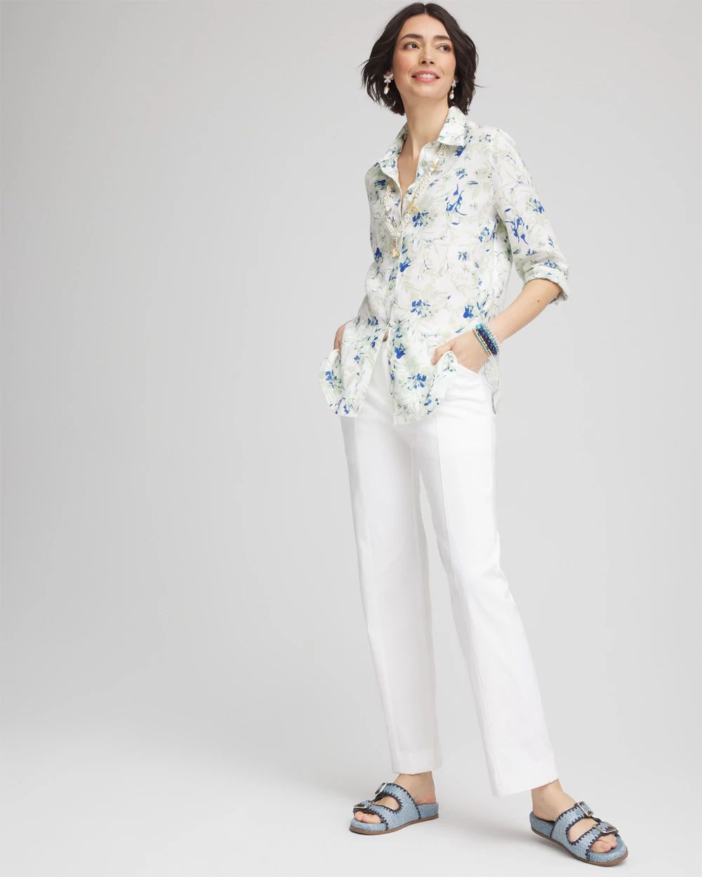 Twill Superior Stretch Ankle Pants