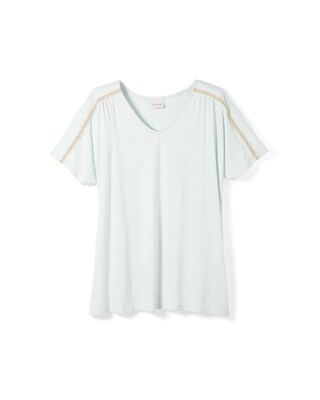 Zenergy Lurex Embellished Tee