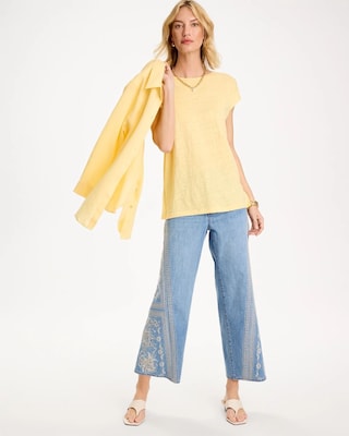 Linen Dolman Tee click to view larger image.