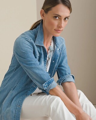 Elongated Denim Jacket