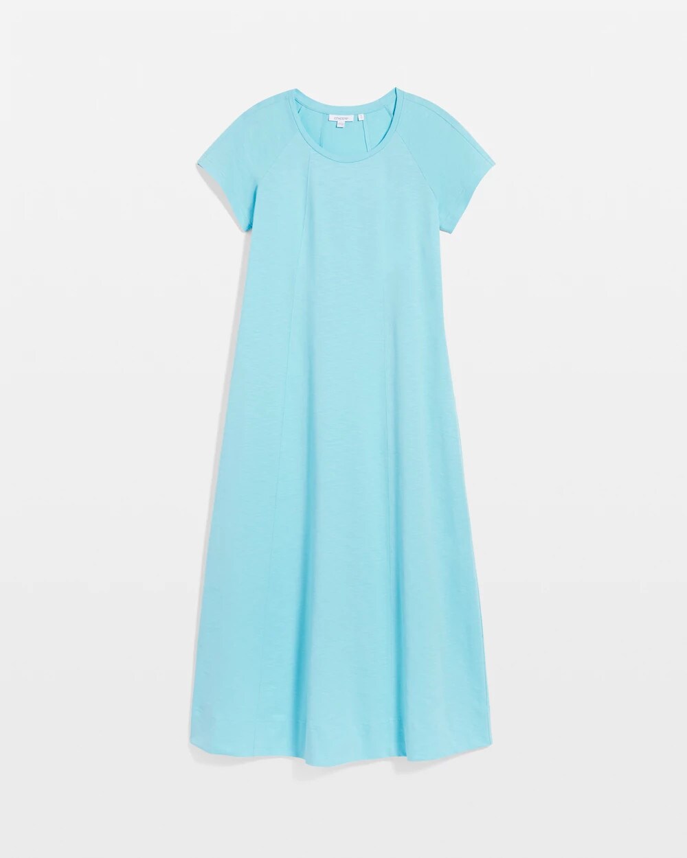 Short-Sleeved Maxi Dress