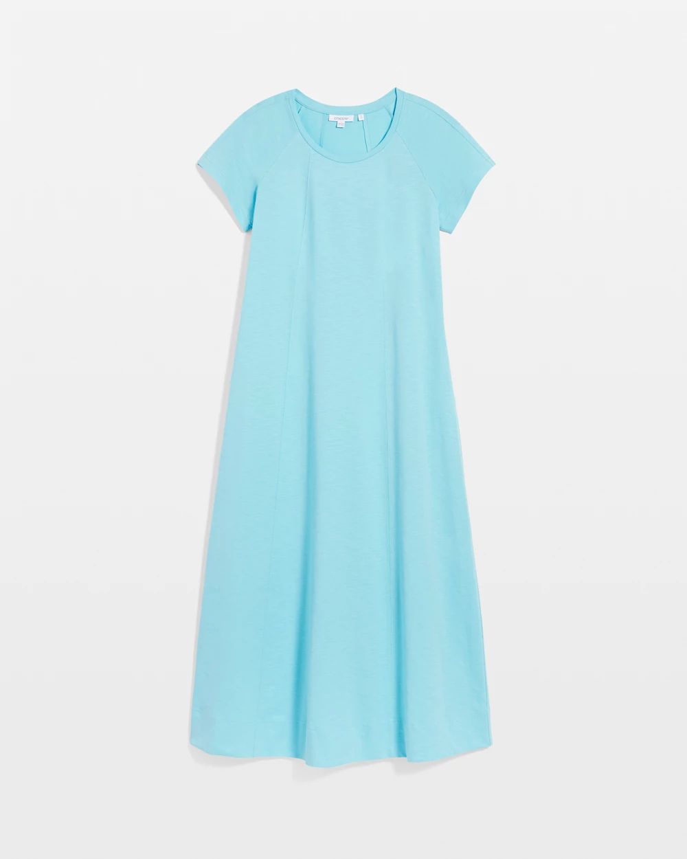 Short-Sleeved Maxi Dress